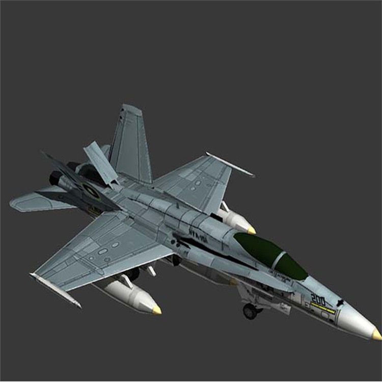 博罗3D舰载战斗机模型
